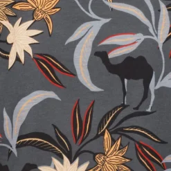 Unsigned Jongens T-shirt met kamelen grijs