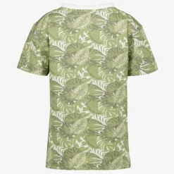 Unsigned Jongens T-shirt met print groen Clearance