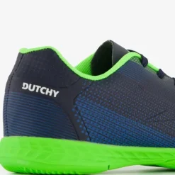 Dutchy Jongens zaalschoenen IC blauw geel New