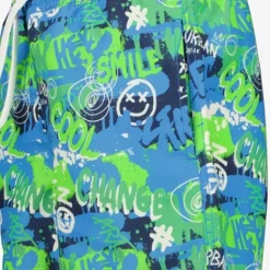Osaga Jongens zwemshort met graffiti print Online