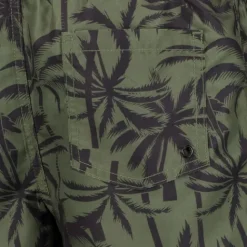 Osaga Jongens zwemshort met palmbomen groen Discount