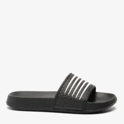 Dutchy Kinder badslippers zwart wit Online