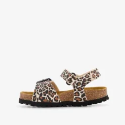Hush Puppies Kinder bio sandalen met panterprint