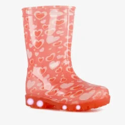 Scapino Kinder hartjes regenlaarzen met lichtjes Clearance
