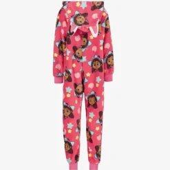Gabby Kinder onesie roze New