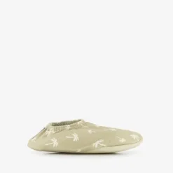 Slipstop Kinder schoenen beige met palmbomen Clearance