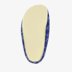 Slipstop Kinder schoenen blauw met haaien New