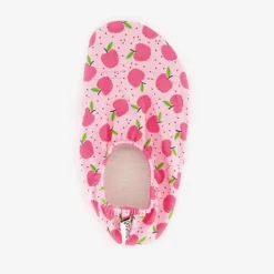 Slipstop Kinder schoenen roze met appeltjes Hot