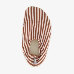 Slipstop Kinder schoenen wit met strepen Sale