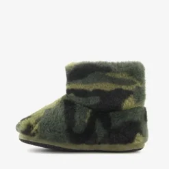 Thu!s Kinder sloffen met camouflage print Best