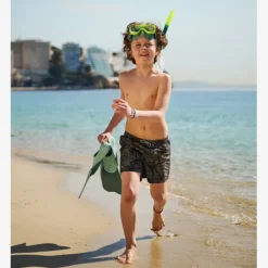 Osaga Kinder snorkelset geel New