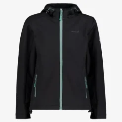 Mountain Peak Kinder softshell jas zwart