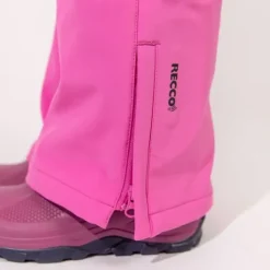 Mountain Peak Kinder softshell skibroek roze Sale