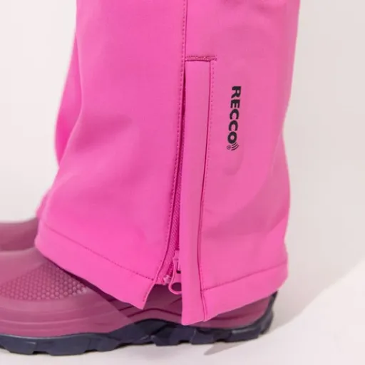 Mountain Peak Kinder softshell skibroek roze Sale