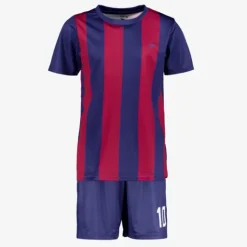 Dutchy Kinder sport set met rugnummer 10 blauw rood Sale