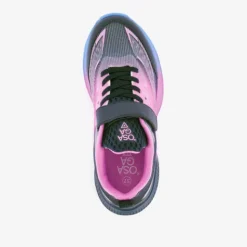 Osaga Kinder sportschoenen grijs roze