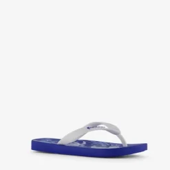 Copacabana Kinder teenslippers blauw met print Online