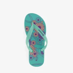 Copacabana Kinder teenslippers met bloemenprint Discount