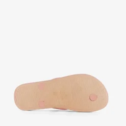 Copacabana Kinder teenslippers roze met bloemen Outlet