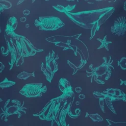 Osaga Kinder UV zwemshirt met zeedieren blauw Outlet