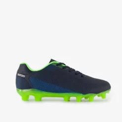 Dutchy Kinder voetbalschoenen FG blauw geel Best