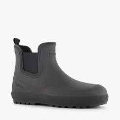 Mountain Peak Korte dames regenlaarzen gevoerd zwart Hot