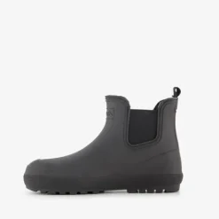 Mountain Peak Korte dames regenlaarzen gevoerd zwart Hot