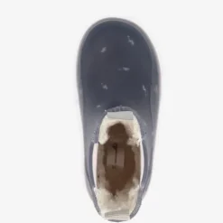 Mountain Peak Korte kinder regenlaarzen gevoerd blauw Discount