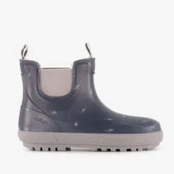 Mountain Peak Korte kinder regenlaarzen gevoerd blauw Discount