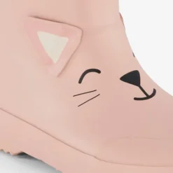 Mountain Peak Korte kinder regenlaarzen kat roze Outlet