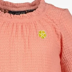 TwoDay Lang meisjes T-shirt koraal roze Sale