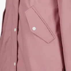 Mountain Peak Lange gevoerde dames regenjas roze
