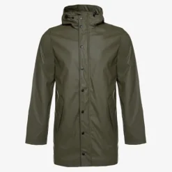Mountain Peak Lange heren regenjas groen Discount