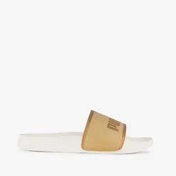 Puma Leadcat 2.0 dames badslippers wit goud Hot