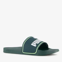 Puma Leadcat 2.0 Green Terrain heren badslippers donkergroen New
