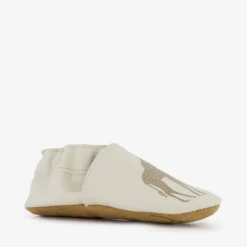 Groot Leren babyschoenen met dieren New