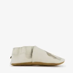 Groot Leren babyschoenen met dieren New