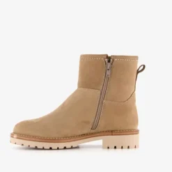 Output Leren dames boots beige Discount