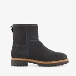 Output Leren dames boots zwart Sale