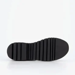 Hush Puppies Leren dames boots zwart