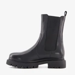 Harper Leren dames Chelsea boots zwart Hot