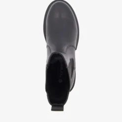 Harper Leren dames Chelsea boots zwart Hot