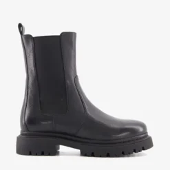 Harper Leren dames Chelsea boots zwart Hot
