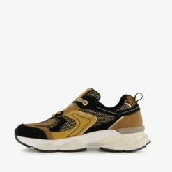 Hush Puppies Leren dames dad sneakers bruin Online