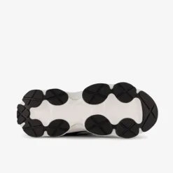 Hush Puppies Leren dames dad sneakers zilver zwart Online