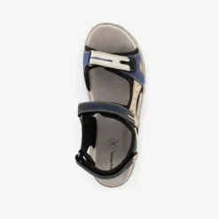 Hush Puppies Leren dames sandalen beige blauw Sale