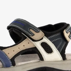 Hush Puppies Leren dames sandalen beige blauw Sale