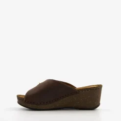Hush Puppies Leren dames sandalen bruin Sale
