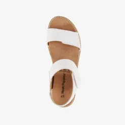 Hush Puppies Leren dames sandalen met klittenband Best
