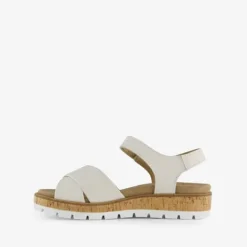 Hush Puppies Leren dames sandalen wit Clearance